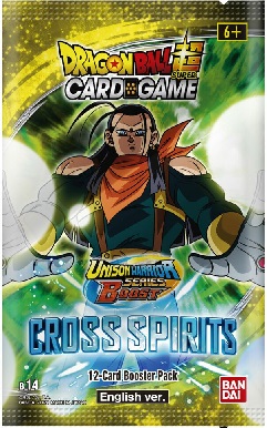Dragon Ball Super Card Game DBS-B14 Cross Spirits Booster Pack